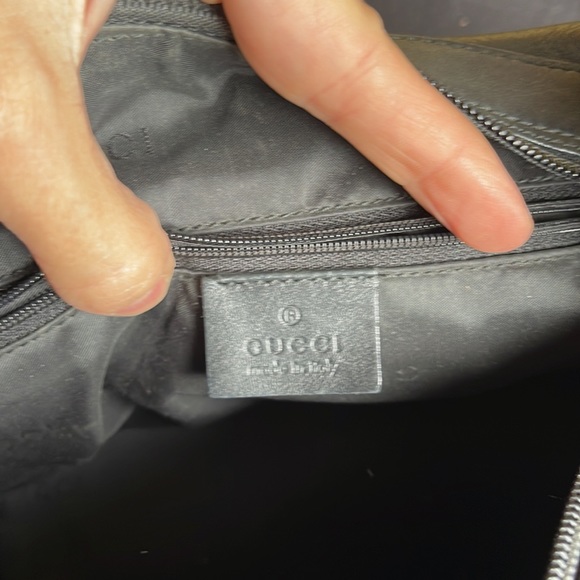 Gucci bamboo handle vintage bag authentic leather - Picture 4 of 16